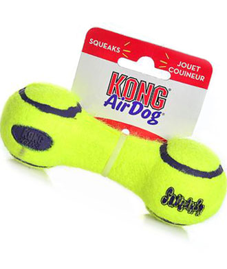 Kong Air Dog Squeaker Dumbbell Small - Kohepets