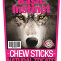 Basic Instinct Chew Sticks Natural Dog Treats 200g - Kohepets