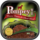 Pompey Lamb Tray Dog Food 100g