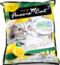Fussie Cat Lemon Refresh Scoopable Bentonite Cat Litter 10L