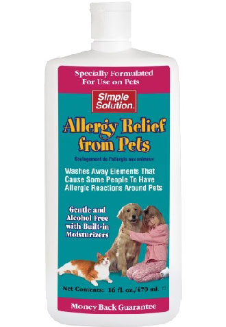 Simple Solution Allergy Relief From Pets 16oz - Kohepets