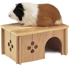 Ferplast Sin 4645 Wooden House For Rodents - Medium