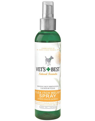 Vet's Best Flea Itch Relief Spray 8oz - Kohepets