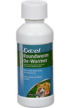 Excel Roundworm De-Wormer For Cats & Kittens 30 tab - Kohepets