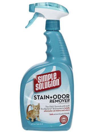 33% OFF: Simple Solution Stain & Odor Remover Spray For CATS 32oz - Kohepets