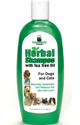 PPP Herbal Shampoo With Tea Tree Oil 13.5oz - Kohepets
