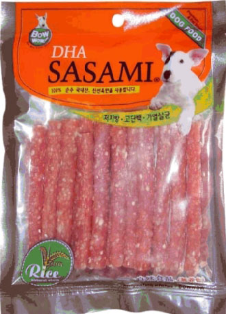 Bow Wow Chicken Rice Dha Sasami Stick Dog Treat 100g - Kohepets