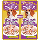 Inaba Chicken Fillet with Cartilage & Vegetables in Jelly Twin Pouch Dog Food 80g
