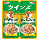 Inaba Tuna with Chicken Fillet & Vegetables Twin Pouch Dog Food 80g