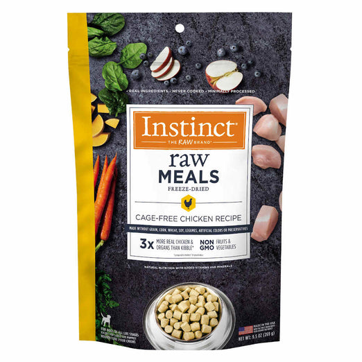 Instinct Raw Meal Cage-Free Chicken Freeze-Dried Dog Food - Kohepets