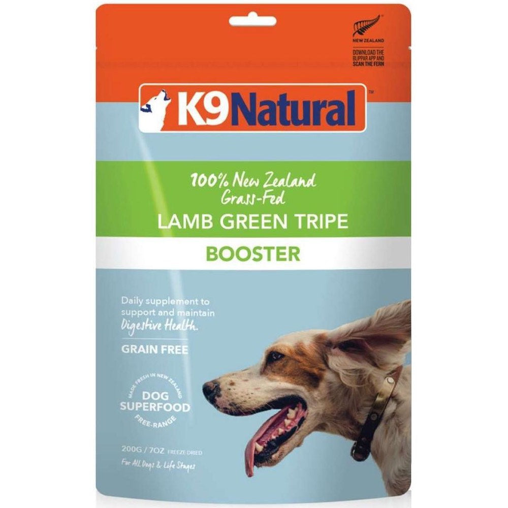 K9 Natural Lamb Green Tripe Booster Grain-Free Freeze-Dried Raw