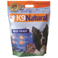 K9 Natural Raw Frozen Beef Feast Dog Food 5kg - Kohepets