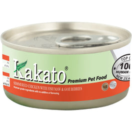 Kakato Simmered Chicken With Fish Maw & Goji Berries Canned Cat & Dog Food 70g - Kohepets
