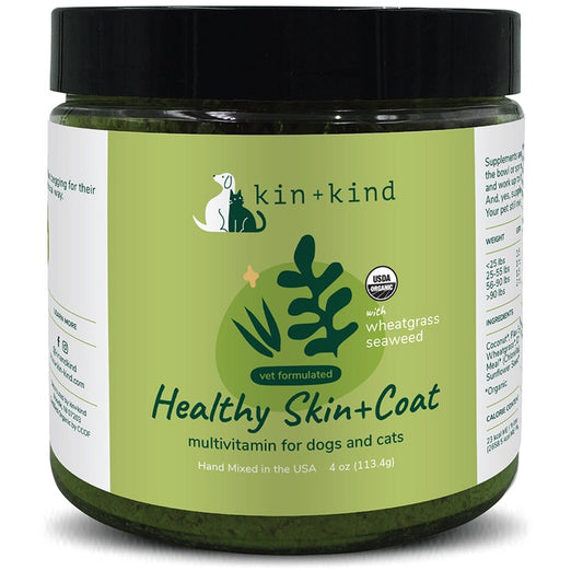 10% OFF: Kin+Kind Healthy Skin & Coat Cat & Dog Supplement (previously Vitaboost) - Kohepets