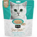 15% OFF: Kit Cat Purr Puree Tuna & Fiber Grain-Free Liquid Cat Treats 600g