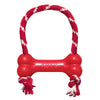 KONG Classic Goodie Bone with Rope Dog Toy X-Small - Kohepets
