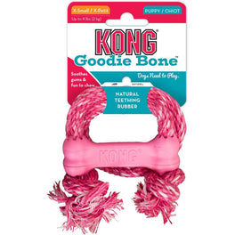 Kong Puppy Goodie Bone With Rope XS - Kohepets