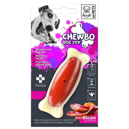 10% OFF: M-Pets Chewbo Bacon Dental Dog Toy - Kohepets