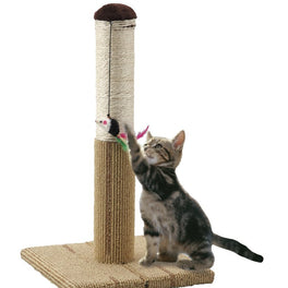 Marukan Foldable Scratch Tower For Cats - Kohepets
