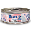 Monge Natural Tuna & Chicken With Shrimps Canned Cat Food 80g
