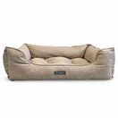 Nandog Reversible Luxe Big Dog Bed (Poplin Tan)