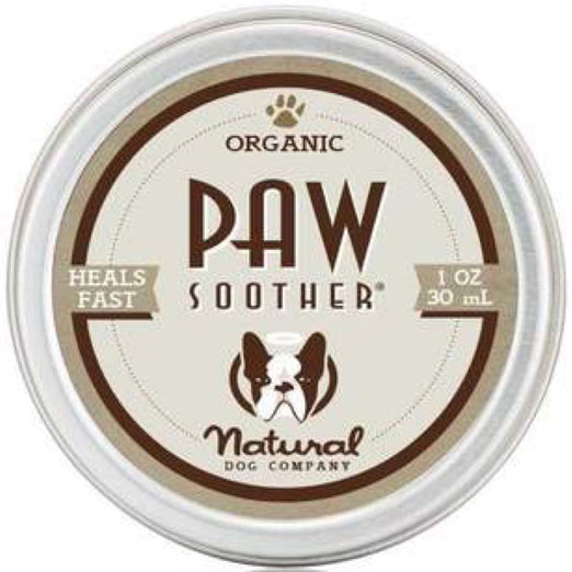 Natural Dog Company Organic Paw Soother Healing Balm for Dogs (Tin) 1oz - Kohepets