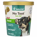 15% OFF: NaturVet No Toot Gas Aid Soft Chews Dog Supplement 70ct