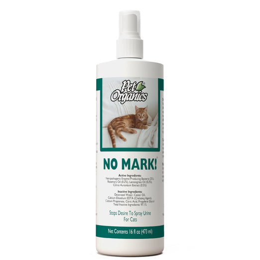 NaturVet Pet Organics No Mark! Stops Cats’ Desire to Urine Mark Spray 473ml - Kohepets