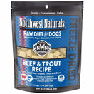 '33% OFF 12oz (Exp 13Jul24)/BUNDLE DEAL': Northwest Naturals Beef & Trout Freeze-Dried Raw Dog Food