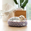 Ohpopdog Heritage Reversible Dog Bed (Bunga Peach 6) - Kohepets