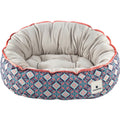 Ohpopdog Heritage Reversible Dog Bed (Bunga Peach 6) - Kohepets