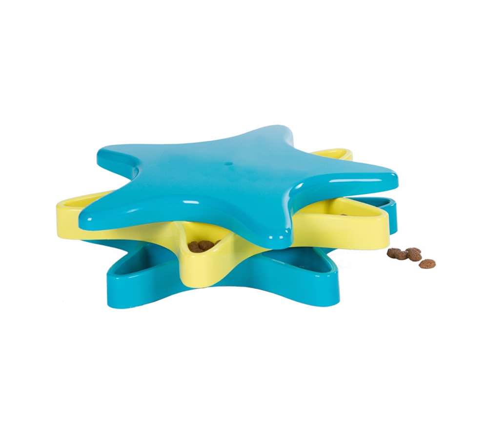Kyjen Star Spinner Treat-Hiding Puzzle Dog Toy | Kohepets