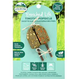 Oxbow Enriched Life Timothy Popsicle Chew Toy For Small Animals - Kohepets