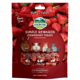 Oxbow Simple Rewards Strawberry Treats For Small Animals 15g - Kohepets