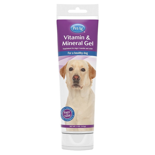 PetAg Vitamin & Mineral Gel Dog Supplement 5oz - Kohepets