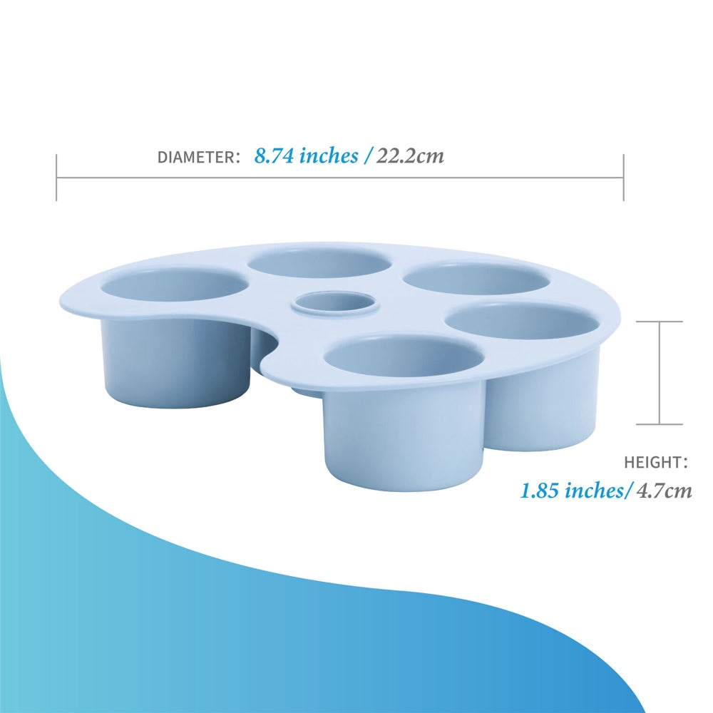 PetDreamHouse SPIN Accessories Interactive Slow Feeder Add-On For Cats &  Dogs (Baby Blue Palette)