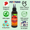 Petitudo Natural Go-Go Hydrating Rinse-Free Spray For Cats & Dogs 125ml