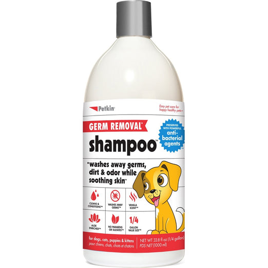 10% OFF: Petkin Germ Removal Shampoo For Cats & Dogs 1L