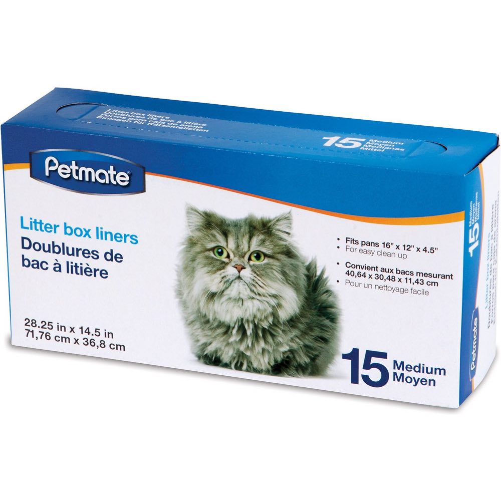 Petmate Litter Pan Liners Kohepets
