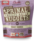 'BUNDLE DEAL': Primal Freeze Dried Feline Turkey Formula Cat Food 14oz