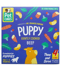 PetCubes Puppy Gently Cooked Beef Grain-Free Frozen Dog Food 2.25kg