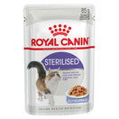 $9 OFF: Royal Canin Feline Health Nutrition Sterilised in JELLY Adult Pouch Cat Food 85g x 12