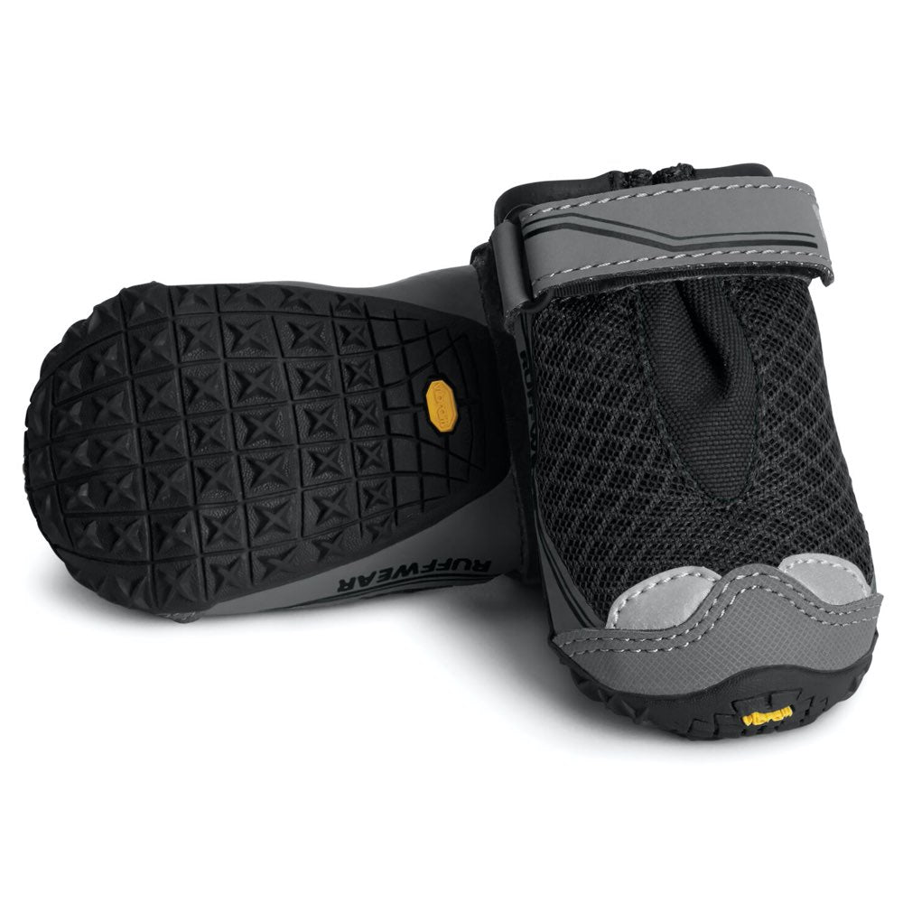 RUFFWEAR All-Terrain Hondenlaarzen (Set van 2), zeer grote rassen, maat: 83 mm/3,25 in, Obsidian Black, Grip Trex RUFFWEAR All-Terrain Hondenlaarzen (Set van 2), zeer grote rassen, maat: 83 mm/3,25 in, Obsidian Black, Grip Trex