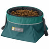 Ruffwear Quencher Cinch Top Collapsible Food & Water Dog Bowl (Tumalo Teal) - Kohepets