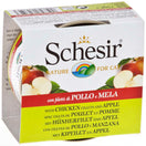 Schesir Chicken Fillets & Apple Fruit Dinner Adult Canned Cat Food 75g