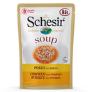 Schesir Soup With Chicken & Pumpkin Grain-Free Pouch Cat Food 85g x 12