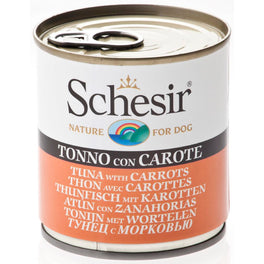 Schesir Tuna with Carrots Canned Dog Food 285g - Kohepets