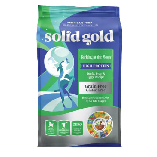 Solid Gold Barking At The Moon Duck, Peas & Eggs Grain Free Dry Dog Food - Kohepets