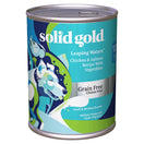 Solid Gold Leaping Waters Chicken, Salmon & Vegetables Canned Dog Food 374g