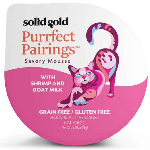 Solid Gold Purrfect Pairings With Shrimp & Goat Milk Cup Cat Food 78g - Kohepets